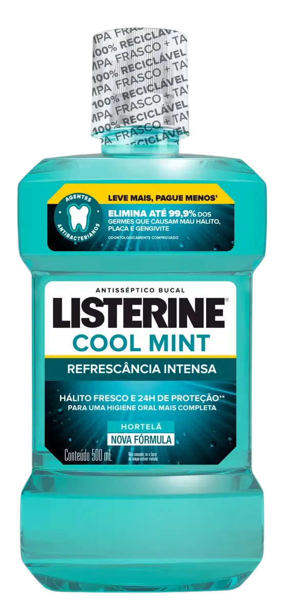 Antisséptico Bucal Listerine Cool Mint