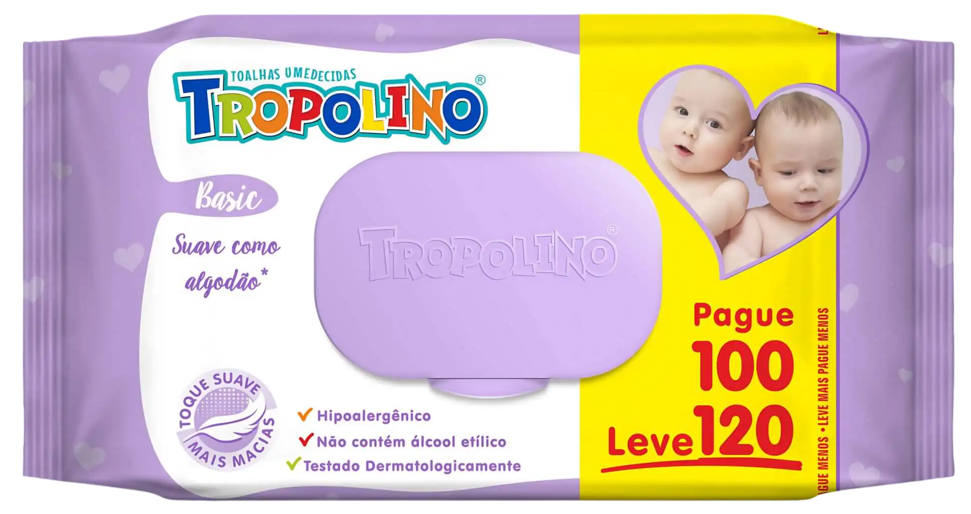 Toalha Umedecida Tropolino